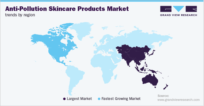 各地区防污染护肤品市场趋势