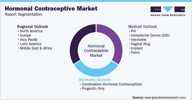 全球激素避孕药市场细分