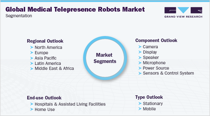 全球医疗网真机器人市场细分