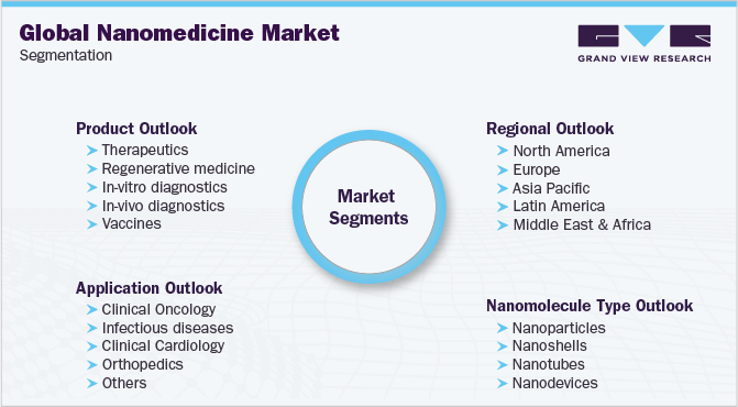全球纳米医药市场细分