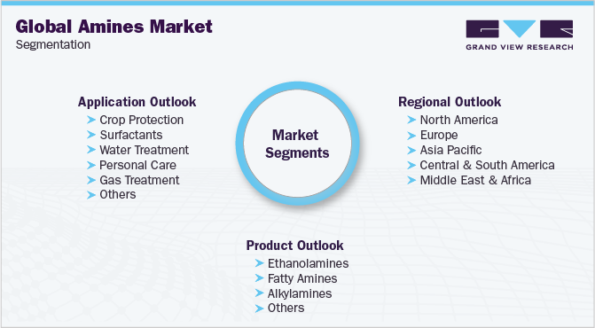 全球胺市场细分