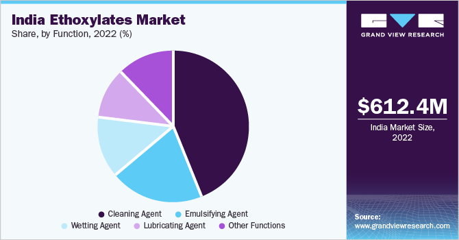 India ethoxylates Market share, by type, 2021 (%)